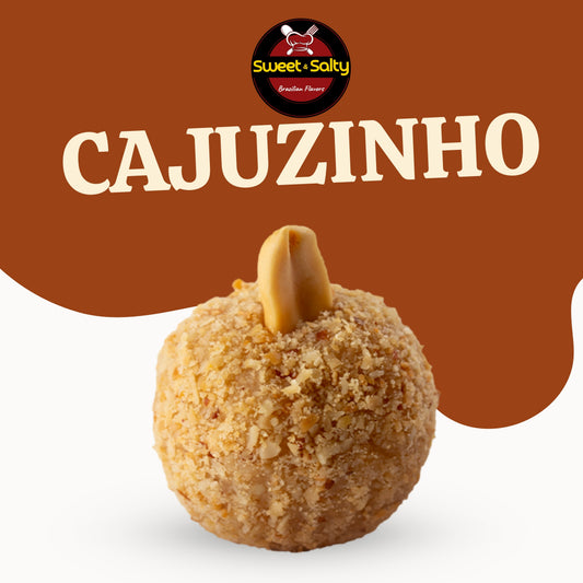 Cajuzinho (Peanut Brittle Ball)